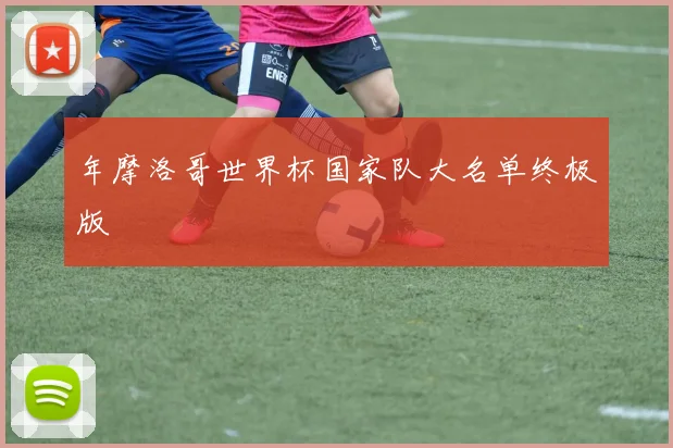年摩洛哥世界杯国家队大名单终极版